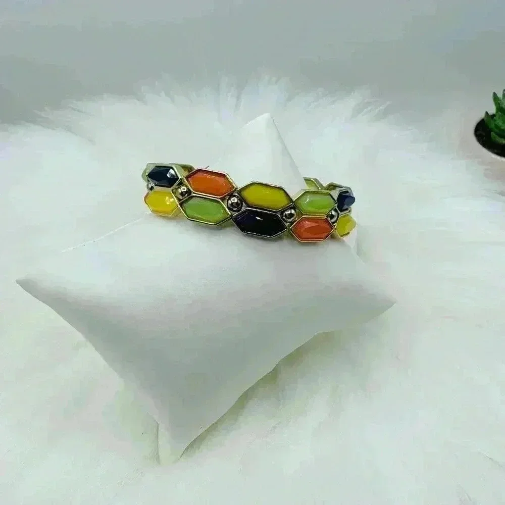 Multicolor Statement Bracelet